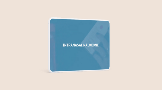Intranasal Naloxone for Laypeople – Take ACTION Training