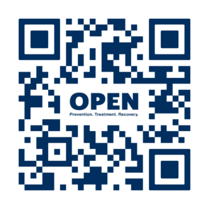 QR code for August 21, 2024 MOUD Bridging from ED to Outpatient webinar.